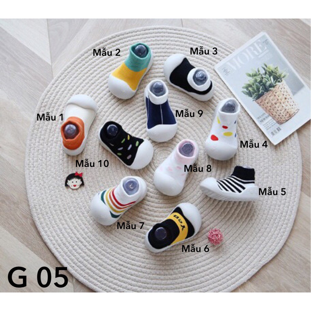 G 05 : Giày bún ngộ nghĩnh cho bé [ Hàng có sẵn ]
