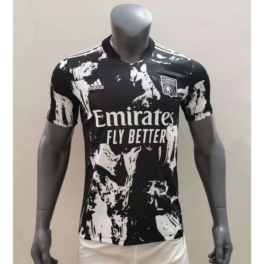 Áo Bóng Đá 21 22 Lyon Phiên Bản Thái Chất Lượng Cao Size S-2XL