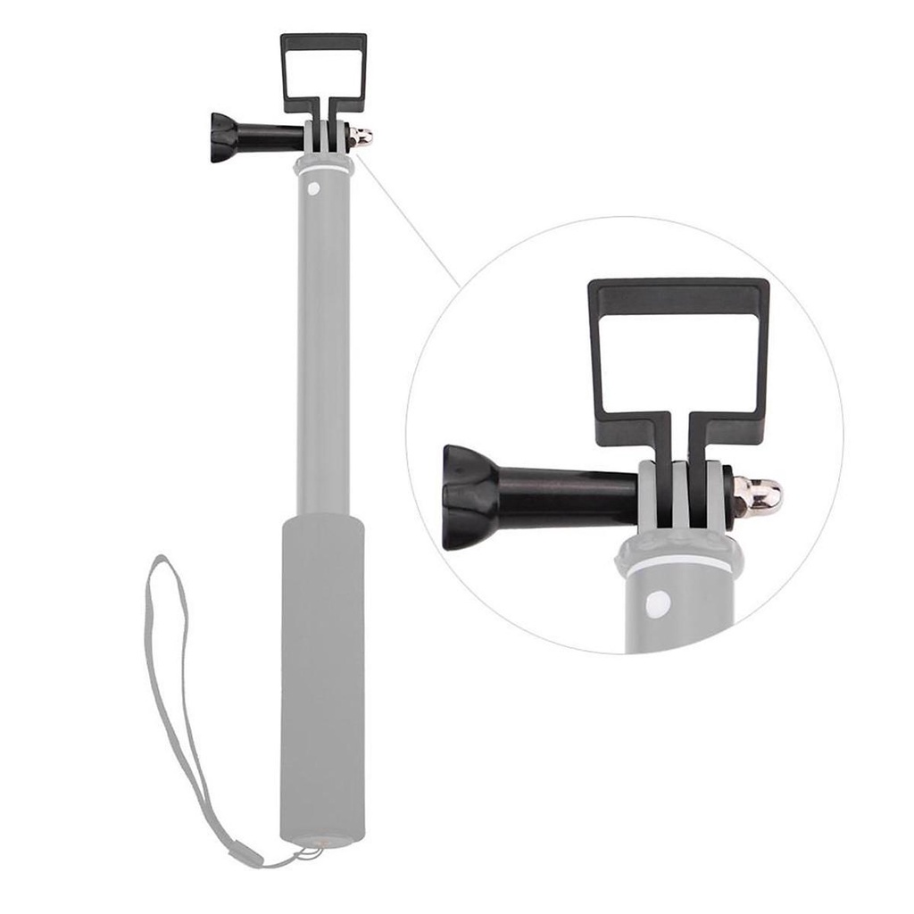 Ngàm kẹp máy quay Dji Osmo Pocket ra chân đế GoPro để sử dụng phụ kiện của GoPro