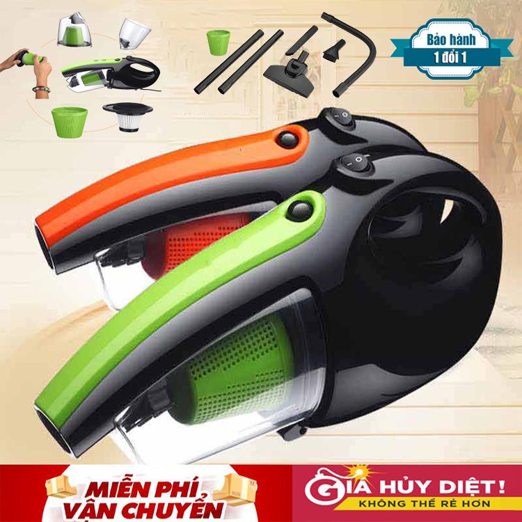 Máy hút bụi 0.6L (3C) Công Suất 600W, Máy Hút Bụi Gia Đình - Hút Nhiều Bụi Bẩn, Thiết Kế Ưu Việt, Hoạt Động Êm Ái
