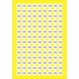 tem size số quần áo  (150 con tem 1 to)