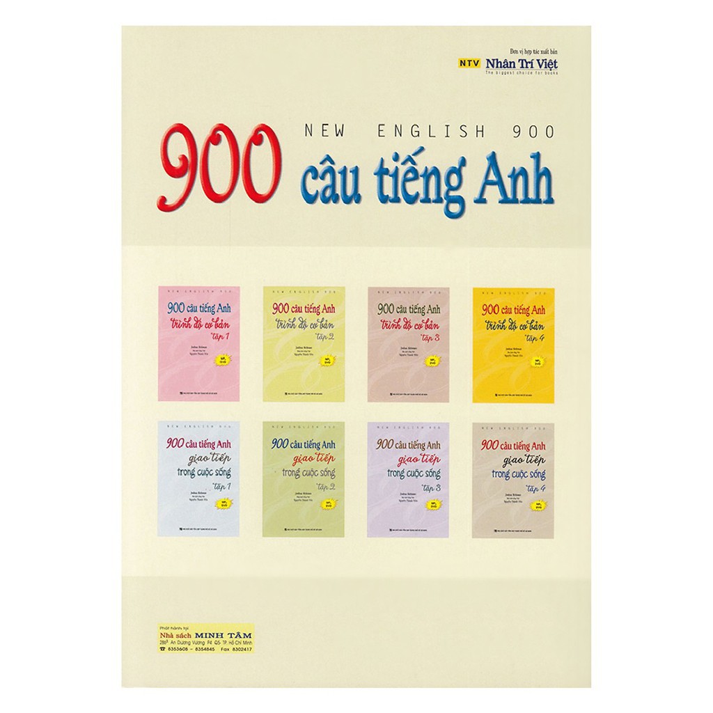 Sách - 900 Câu Tiếng Anh Trình Độ Cơ Bản - Tập 2 (Kèm 1 Đĩa MP3)