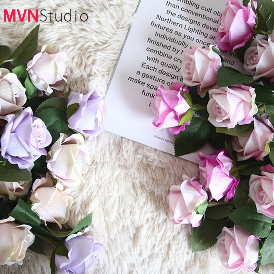 MVN Studio - Ins mẫu hoa hồng decor trang trí nhà cửa phụ kiện chụp ảnh