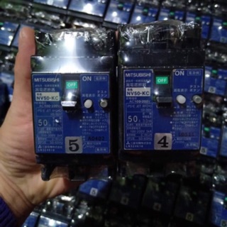 Aptomat chống giật, chống quá tải nội địa Nhật bản Mitsubishi 50A-30mA
