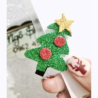 Set 4 kẹp Noel handmade cho bé