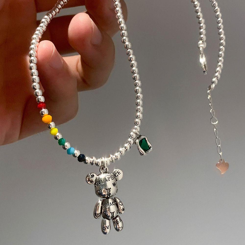 Vòng Tay Chuỗi Hạt VANES1 Thiết Kế Hoạt Hình Dễ Thương Thời Trang Hàn Quốc