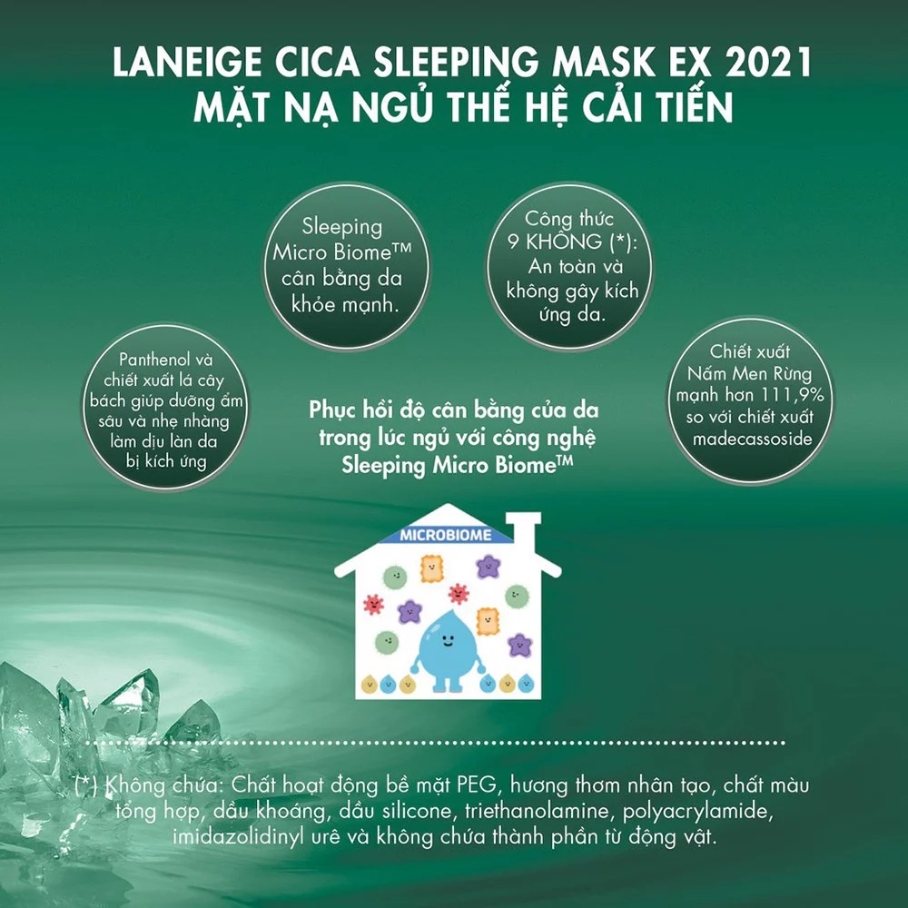 Mặt Nạ Ngủ Laneige Cica Sleeping Mask