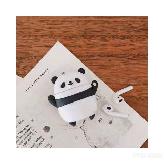 Hộp Đựng Tai Nghe Bluetooth Chống Sốc Hình Gấu Trúc Hoạt Hình Cho Airpods 1/2