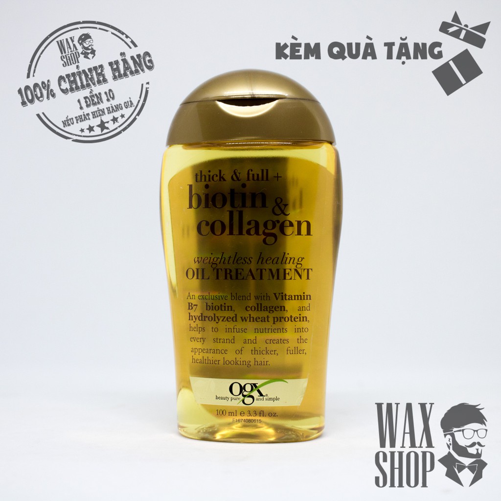 Dầu Dưỡng Tóc Biotin & Collagen Oil Treatment