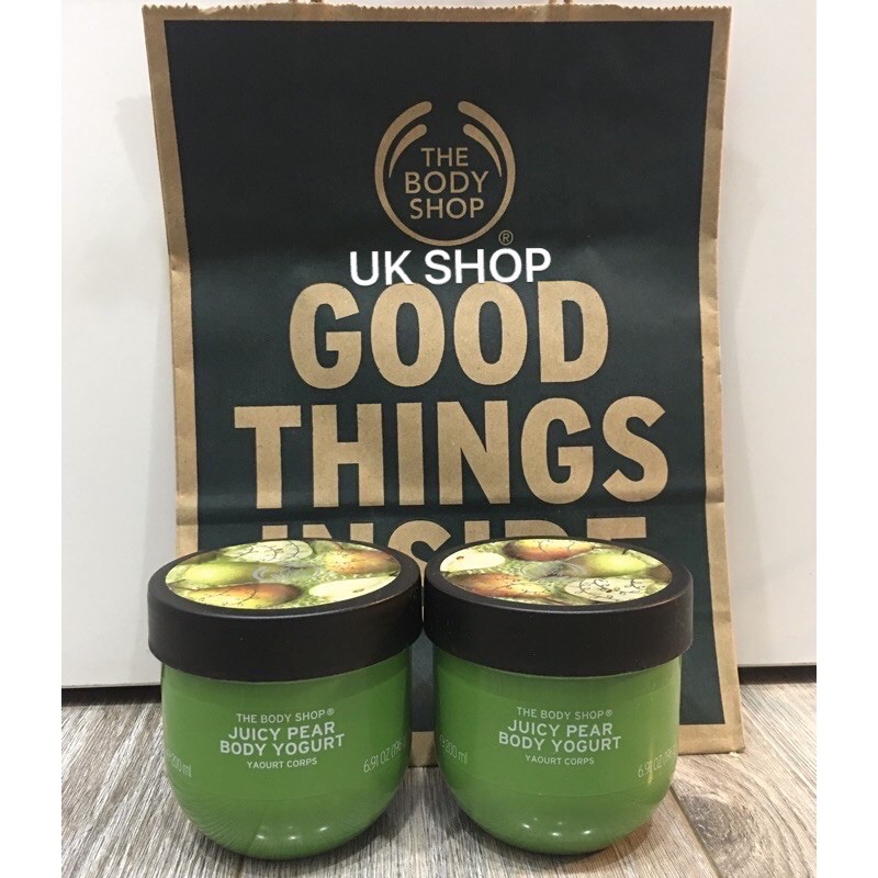 Sữa Chua Dưỡng Thể The Body Shop Juicy Pear Body Yogurt 200ml