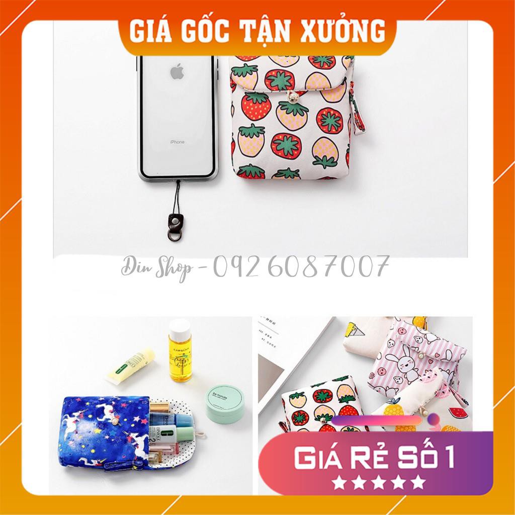 Túi Vải Đựng Băng Vệ Sinh 💝GÓC CHỊ EM💝 Túi Đa Năng Đựng BVS Trong Ngày Dâu Rụng