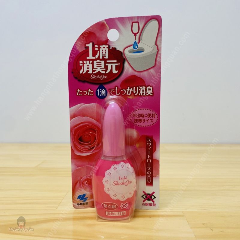 Nước nhỏ thơm bồn cầu Shoshugen Kobayashi của Nhật