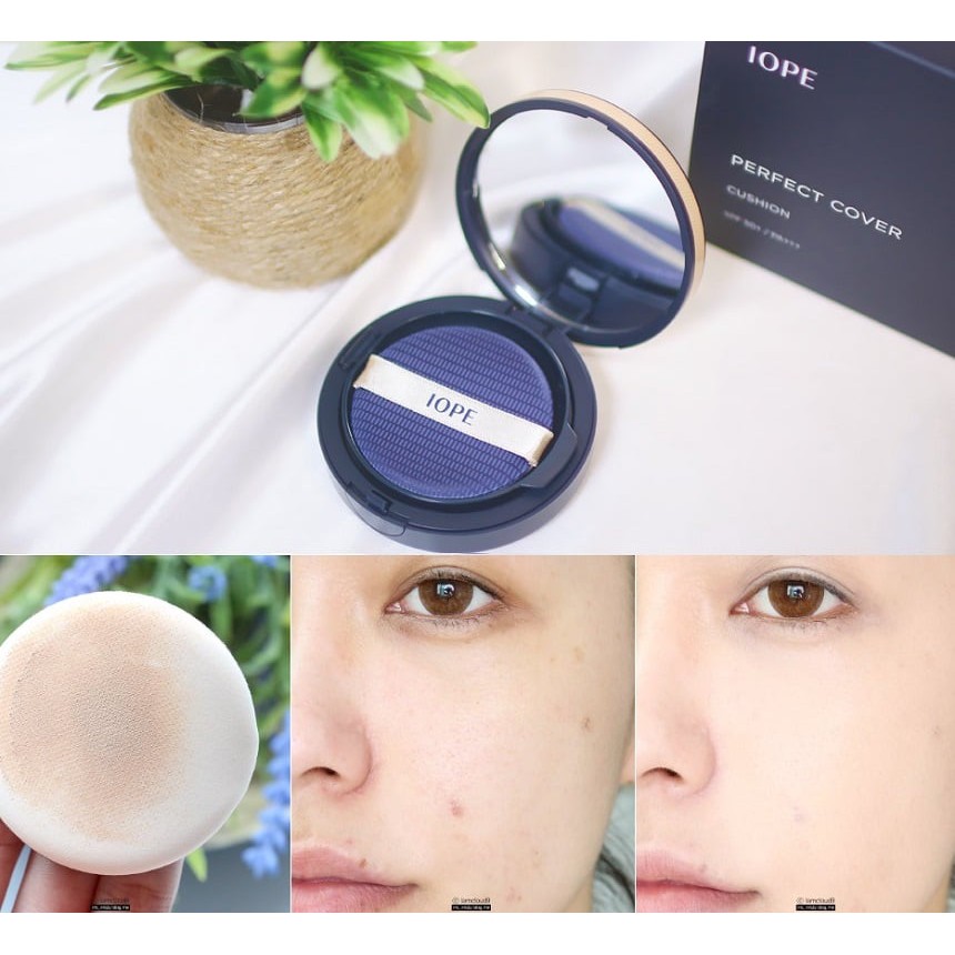 Phấn Nước IOPE Perfect Cover Cushion SPF 50+ PA+++