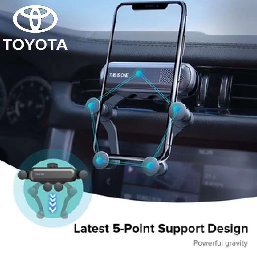 Giá Đỡ Điện Thoại Di Động Gắn Lỗ Thông Gió Xe Hơi Toyota Vios Yaris Altis Camry Avanza