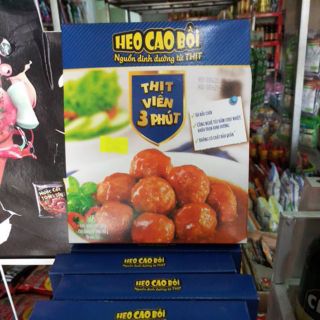 Thịt viên 3 phút Heo cao bồi