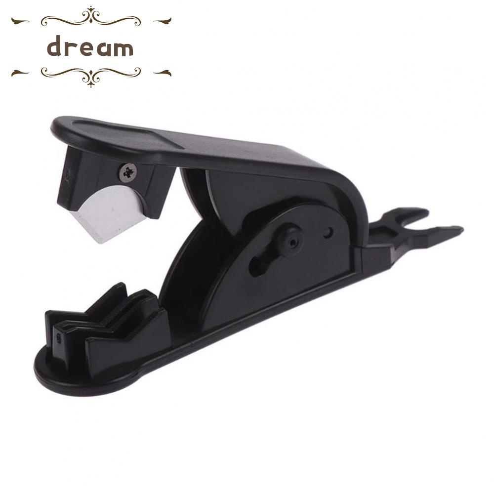 【DREAMLIFE】Black PVC Pipe Cutter PEX/PE/Rubber Hose/Tube Cutter Tool Up To 12mm(1/2)