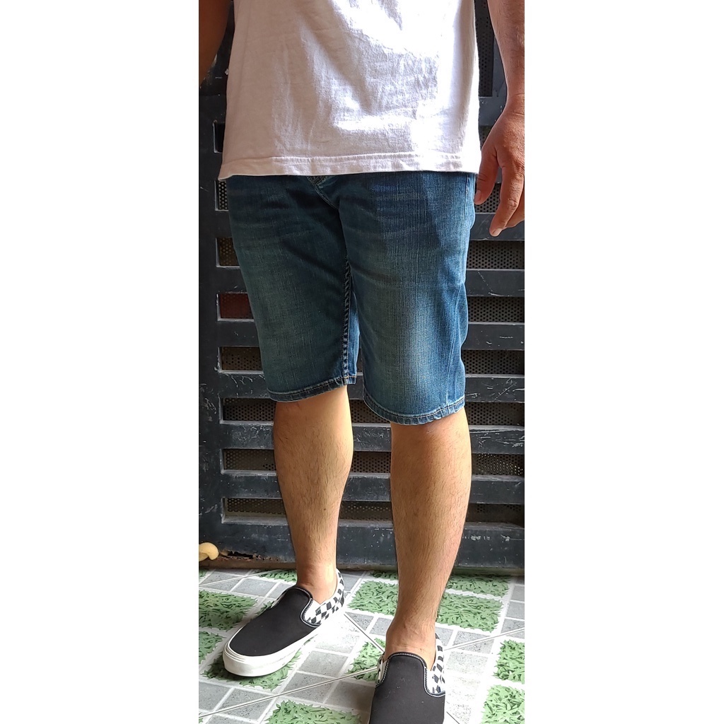 Quần Short Jeans nam Quần đùi nam Levis 511 màu xanh đơn giản