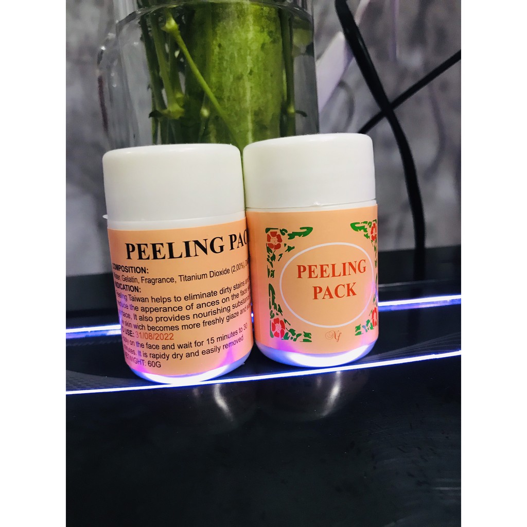 Kem lột mụn cám, mụn đầu đen 60g PEELING PACK