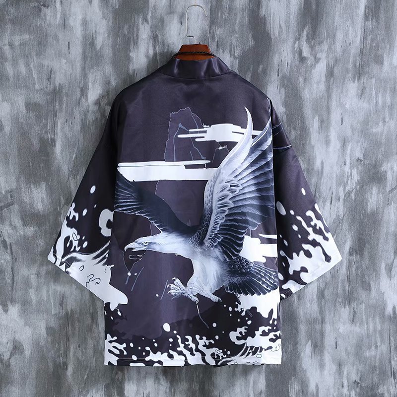 Áo kiểu tay lỡ phong cách Nhật Bản sành điệu dành cho nam | BigBuy360 - bigbuy360.vn