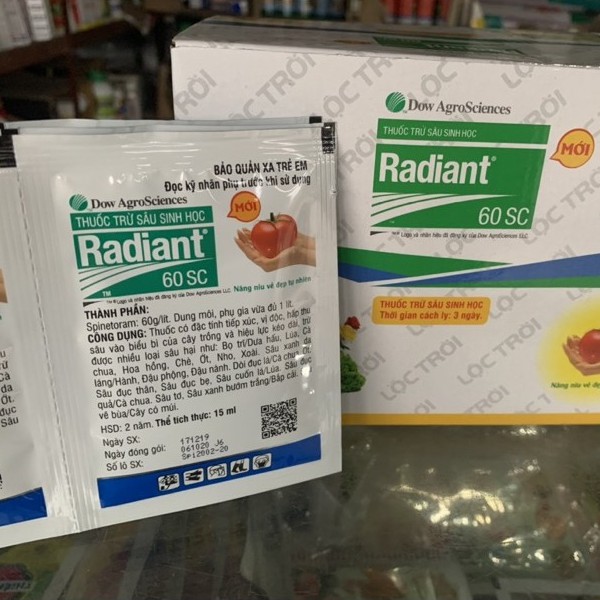 Radiant 60SC - Sản phẩm bảo vệ Hoa Hồng và Cây Cảnh