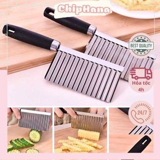 Dao Lượn Sóng Cắt Rau Củ Hoa Quả Cho Bé Ăn Dặm, Dao Lượn Sóng Tạo Hình Đồ Ăn Dặm Cho Bé