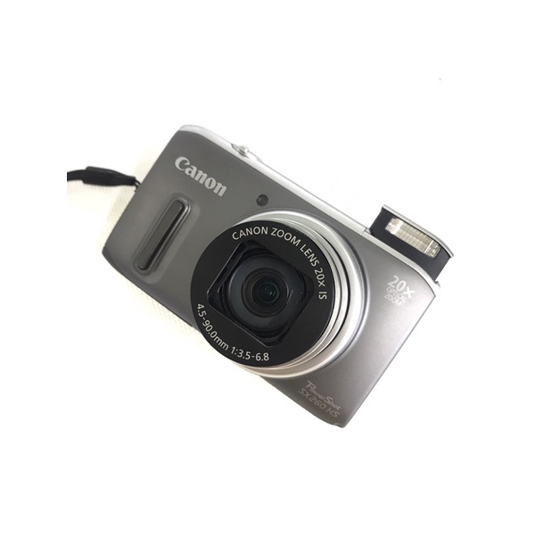 Máy ảnh CANON SX260HS zoom quang 20x, có GPS (Máy cũ đầy đủ phụ kiện)