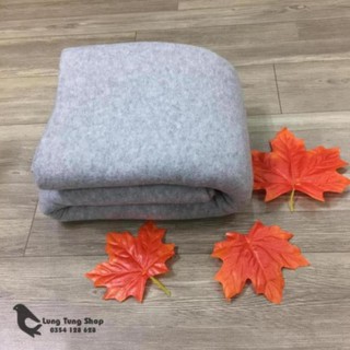 Chăn nỉ văn phòng màu xám - chăn mền cá nhân