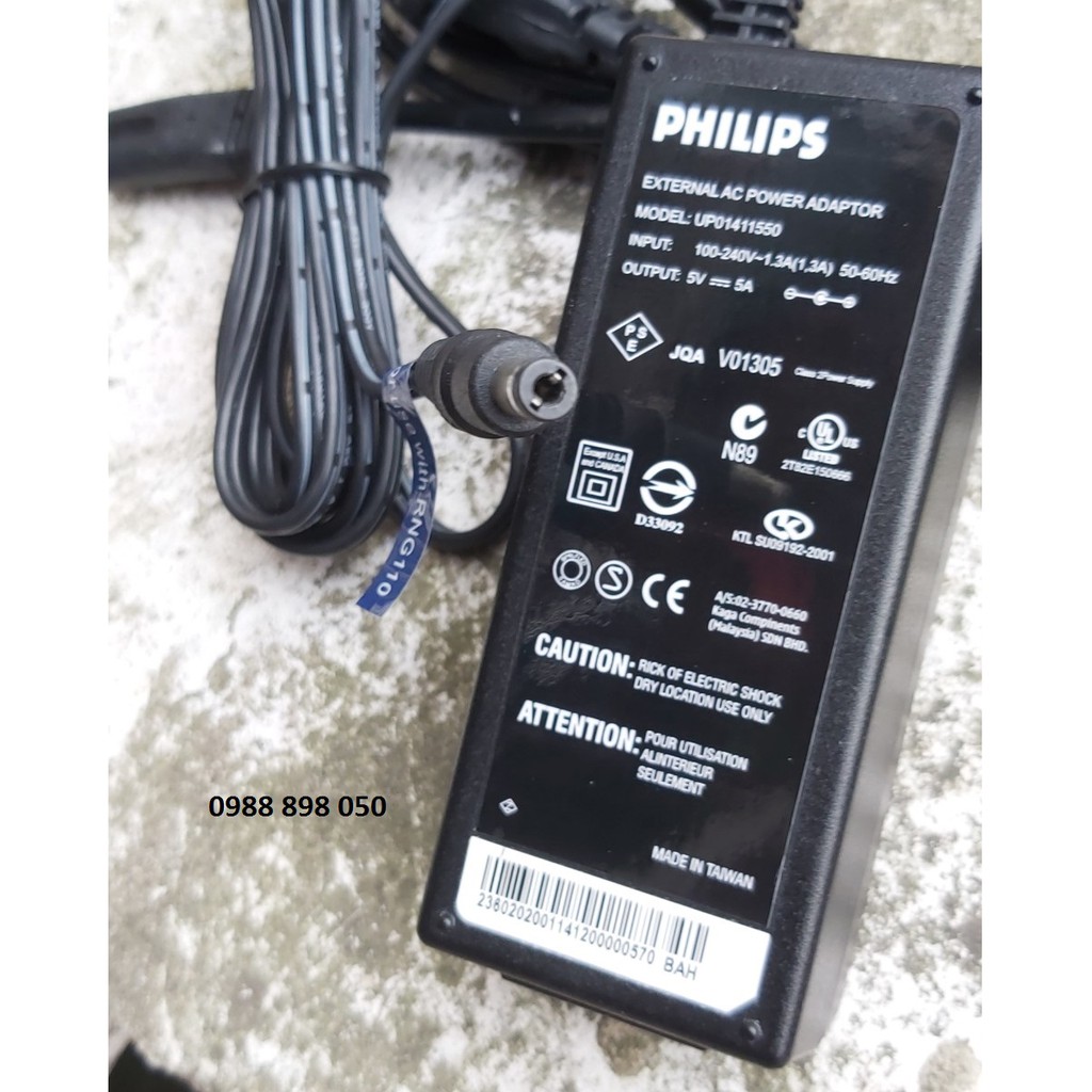 Adapter-nguồn 5v 5a philips hàng cao cấp