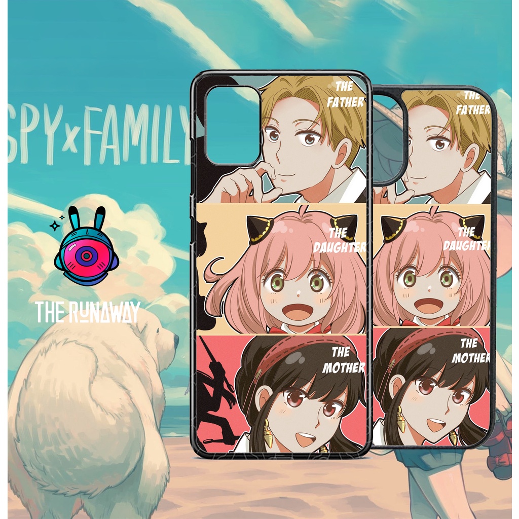 Ốp điện thoại Spy x Family by The Runaway in theo yêu cầu cho Samsung, Iphone, Xiaomi, Vsmart, Iphone, Oppo, Huawei