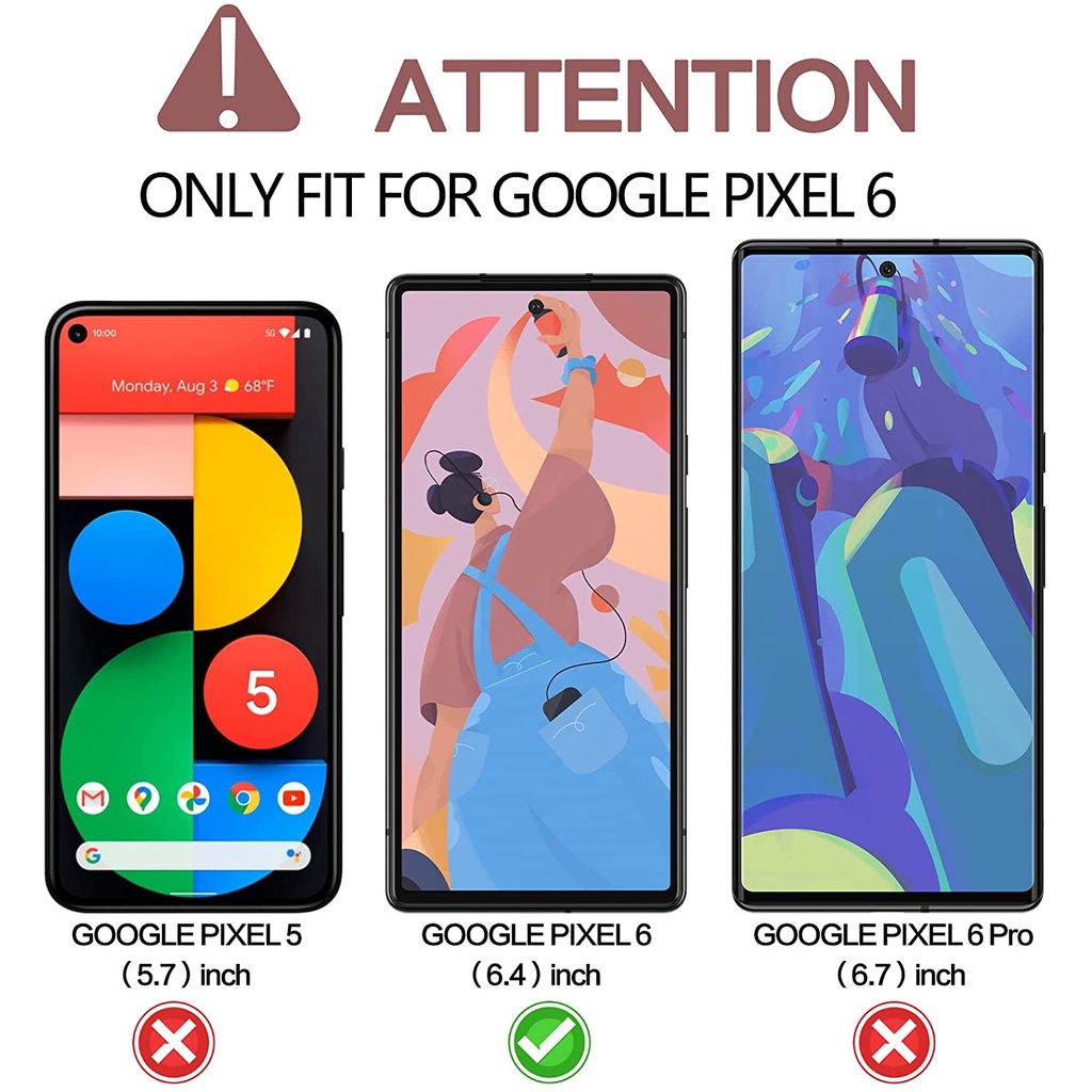Kính cường lực 3D chống nổ cho Google Pixel 6 Pro Pixel 6
