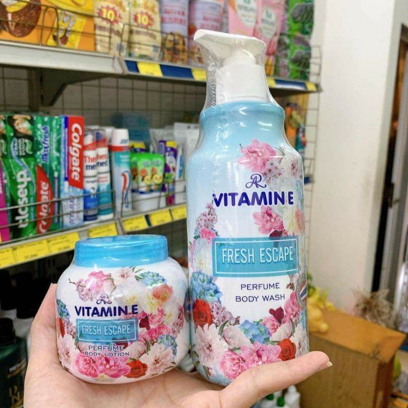 Bộ sữa tắm VITAMINE Thái Lan