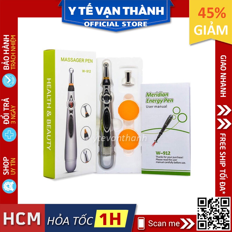 ✅ Bút Dò Huyệt Châm Cứu Xung Điện- Dr Pen W-921 -VT0090