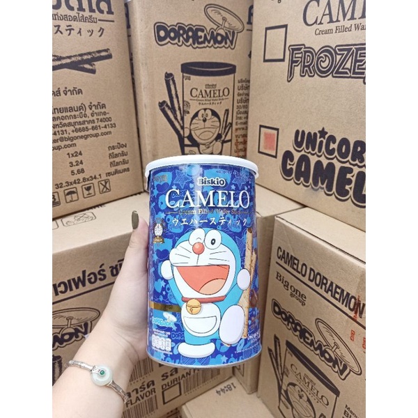 BÁNH QUẾ CUỘN CAMELO HÌNH NGỘ NGHĨNH