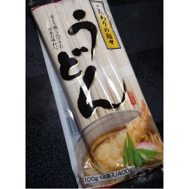 Mì Udon khô Nhật Bản - Gói 400gram - Hàng Nhật nội địa