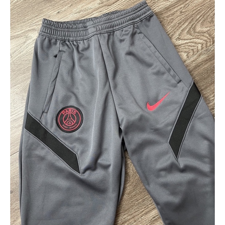 Bộ Quần Áo Thể Thao Nam Jacket + Pant NK PSG Strike Gris Rouge 2022