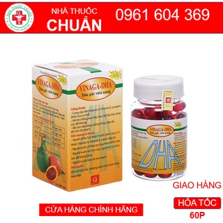 VINAGA DHA - Dầu gấc vinaga dha chiết xuất từ tinh dầu gấc giúp sáng mắt đẹp da