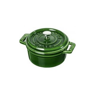Nồi gang tròn Staub Cocotte Đen 10cm