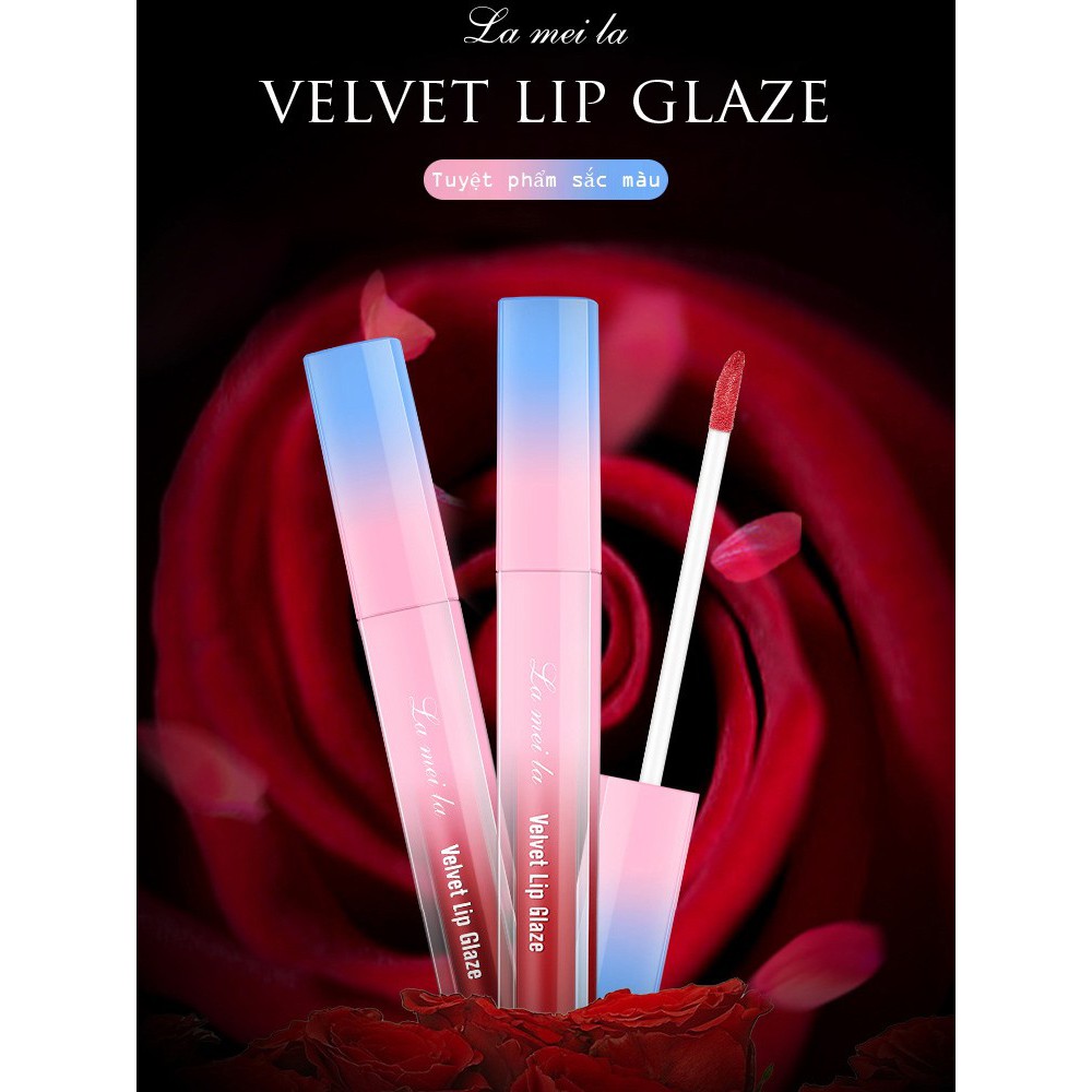Son Lameila Velvet Lip Glaze nội địa Trung son môi đẹp nhất MD-SM13