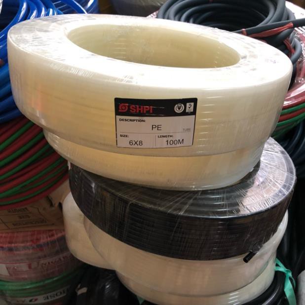 Ống PE cứng dẫn khí/ nước chịu hoá chất, dây phun sương chính hãng SHPI NHẬP KHẨU CAO CẤP Vật Tư Miền Bắc