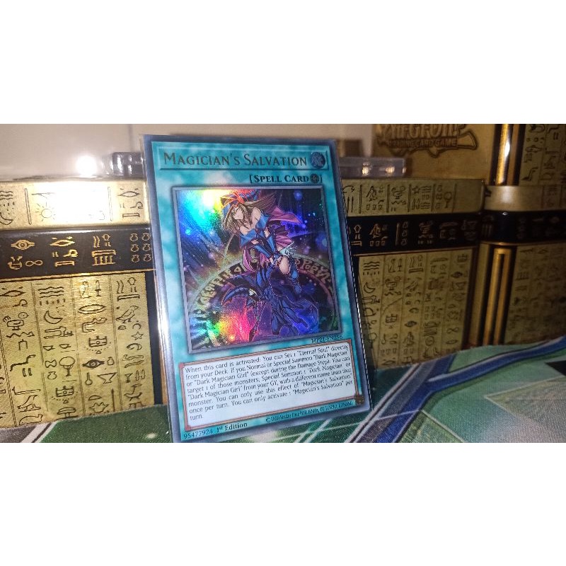 [KN_yugioh shop] thẻ bài: Magician's Salvation - MP21-EN256 - Ultra Rare 1st Edition