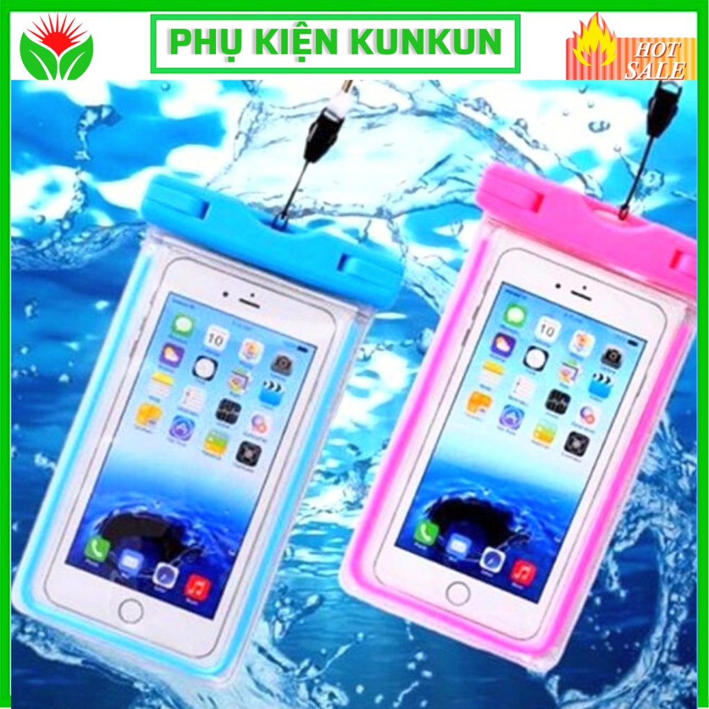 Túi Chống Nước Điện Thoại Trơn Đi Biển Đi Bơi - Túi chống nước đi bơi, đi mưa cho điện thoại