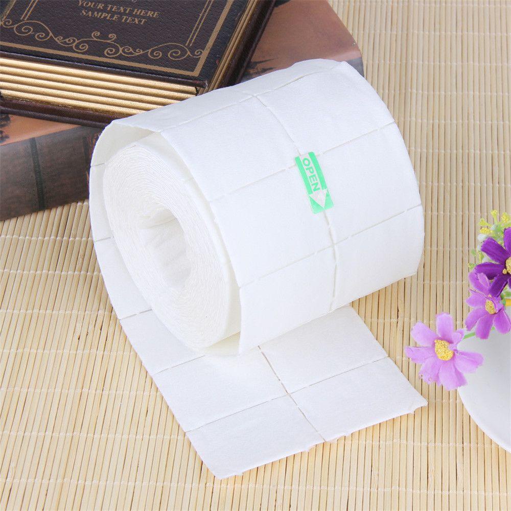 Cuộn 500 Bông Tẩy Trang Làm Sạch Móng Tay Có Thể Xé