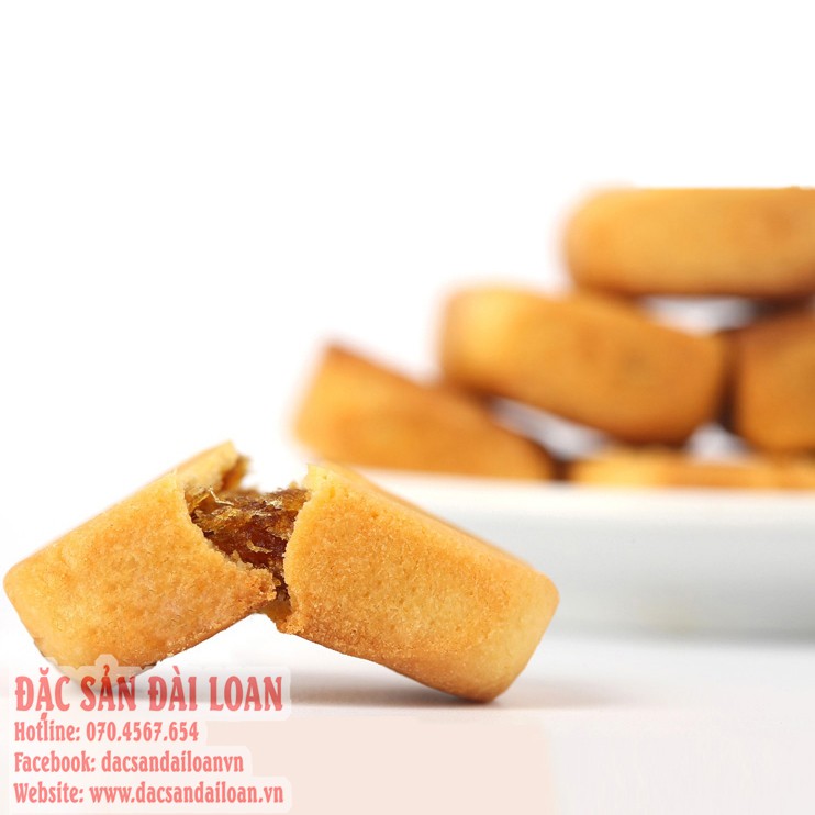 BÁNH DỨA BÁNH THƠM CHANG SONG ĐÀI LOAN TÚI 8 CÁI