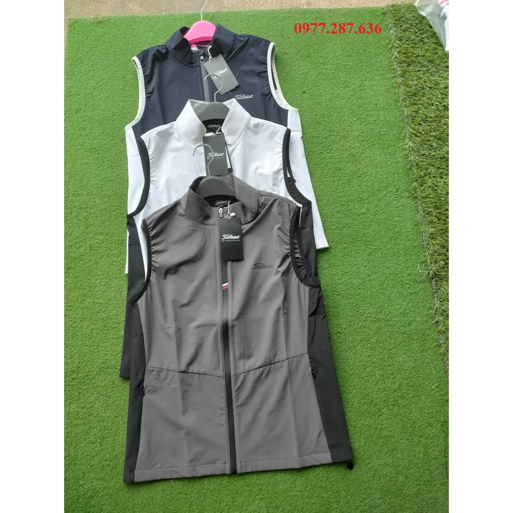 Áo gile golf nam Titleist giữ nhiệt thời trang trang phục thể thao cao cấp shop GOLF PRO AG004