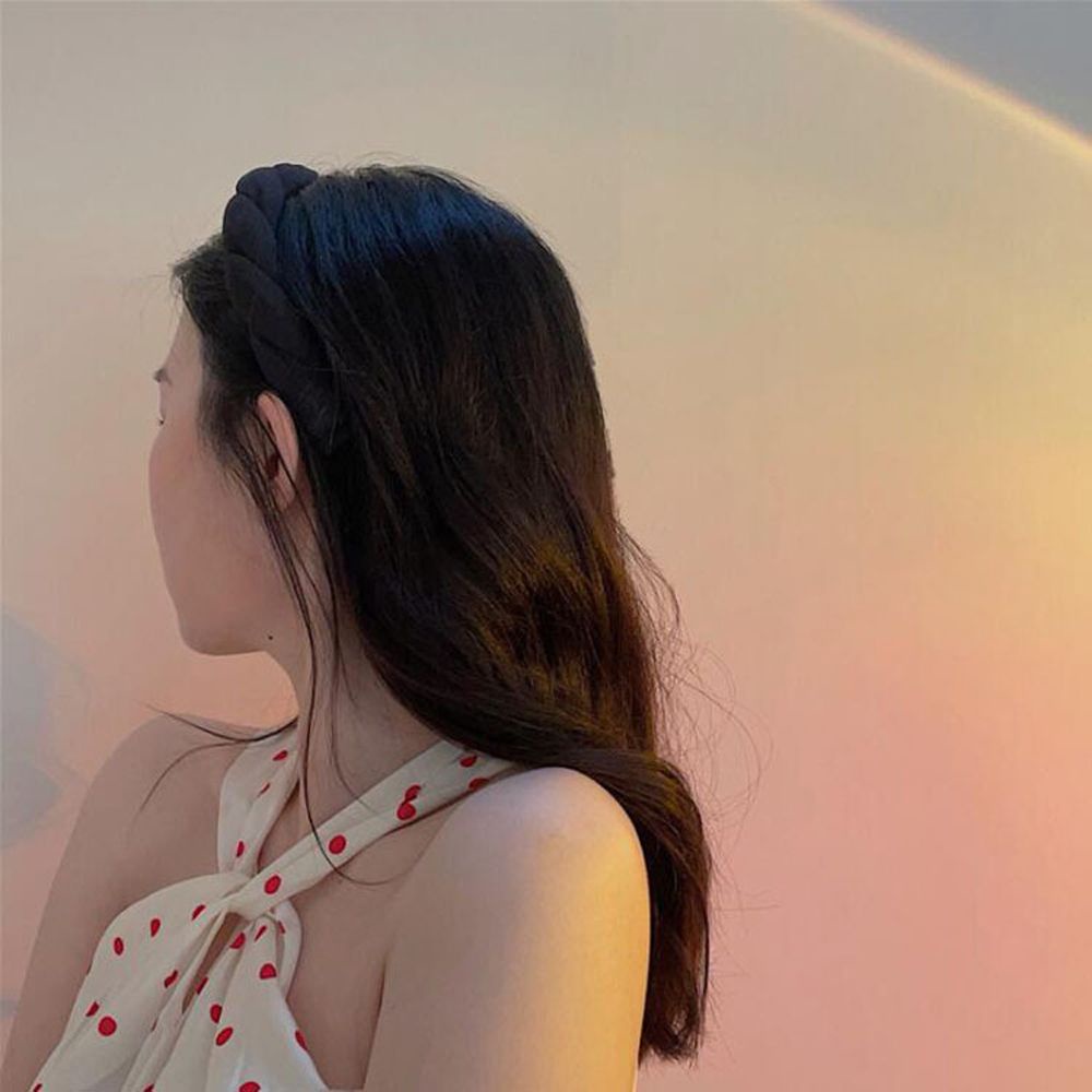 Băng Đô Cài Tóc Màu Sắc Ngọt Ngào Phong Cách Hàn Quốc Cổ Điển Cho Nữ