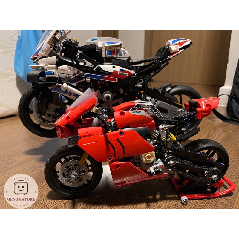 Đồ chơi lắp ráp Technic 50002 7800 A2118 42130 Mô hình xe BMW M1000RR - Xếp hình thông minh