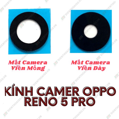 Mặt kính camera dành cho Oppo Reno 5 pro