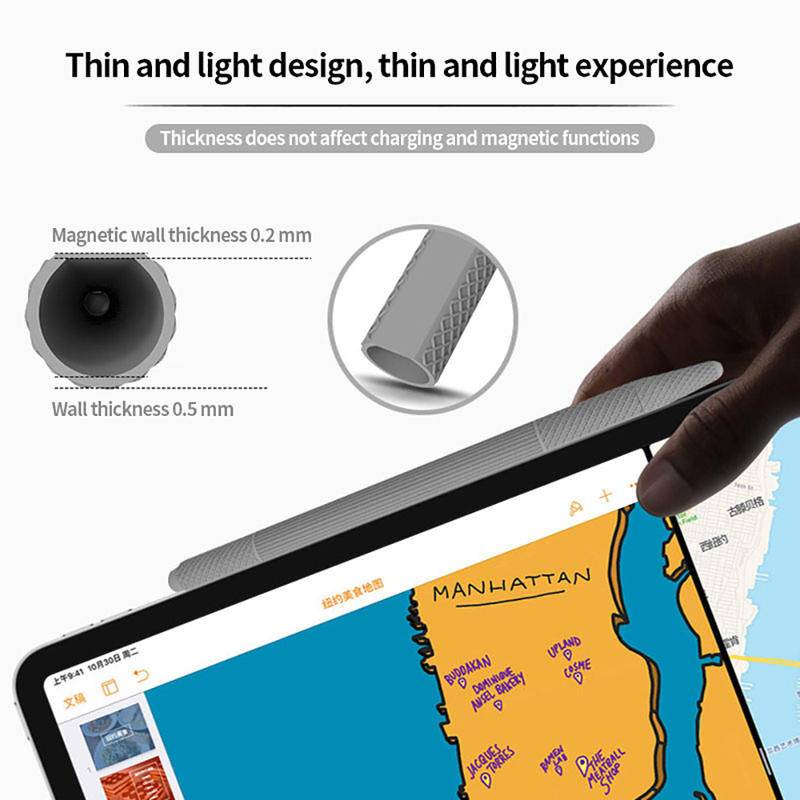 Vỏ Silicon Mềm Bọc Bút Cảm Ứng Apple pencil Thế Hệ 1 Có 9 Màu Tùy Chọn