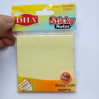 Giấy note vàng nhạt