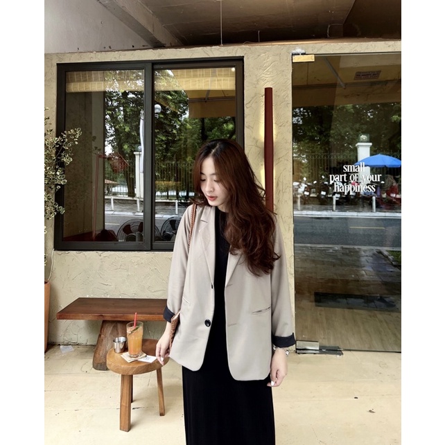 Áo blazer 2 lớp thiết kế form rộng Ma Vie